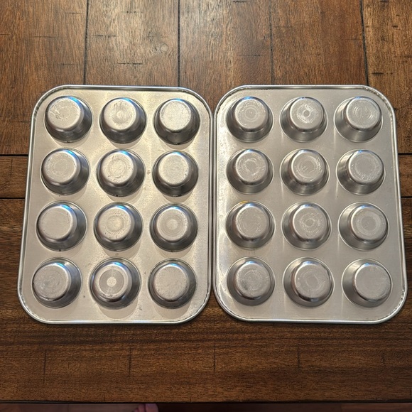 Baking Mini Muffin Aluminum Pans (set of 5) - Picture 5 of 8